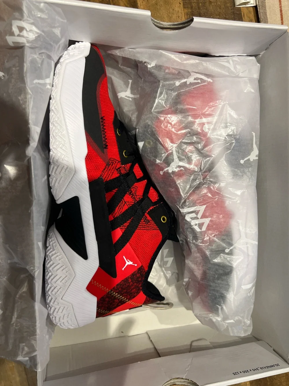 Jordan One Take ll  University Red/Metallic Gold